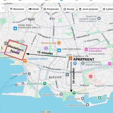 Romana With A Spacious Terrace 斯普利特